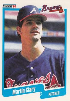 #578 Martin Clary - Atlanta Braves - 1990 Fleer USA Baseball