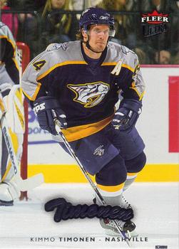 #114 Kimmo Timonen - Nashville Predators - 2006-07 Ultra Hockey