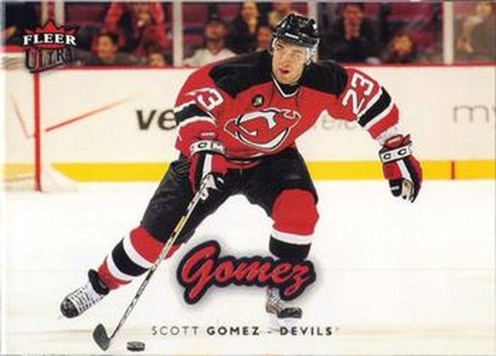 #119 Scott Gomez - New Jersey Devils - 2006-07 Ultra Hockey