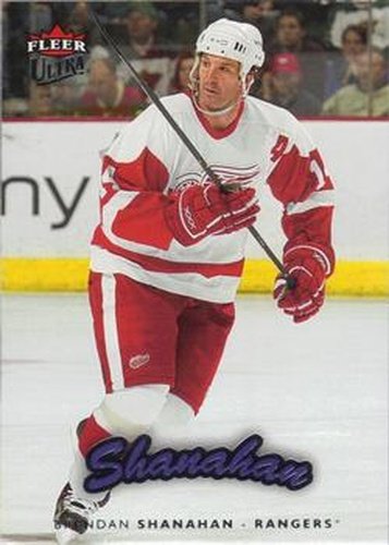 #131 Brendan Shanahan - New York Rangers - 2006-07 Ultra Hockey