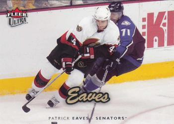 #138 Patrick Eaves - Ottawa Senators - 2006-07 Ultra Hockey