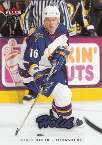 #13 Bobby Holik - Atlanta Thrashers - 2006-07 Ultra Hockey
