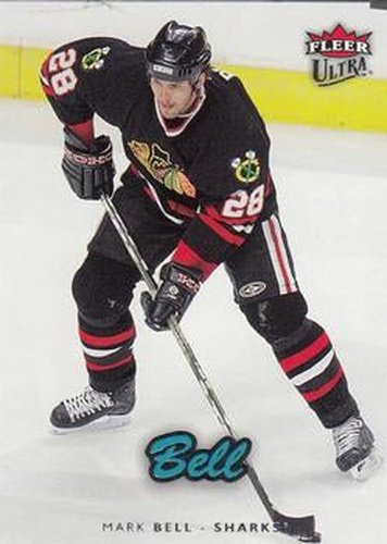 #166 Mark Bell - San Jose Sharks - 2006-07 Ultra Hockey