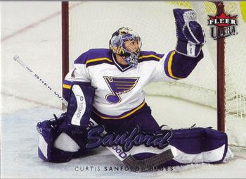 #168 Curtis Sanford - St. Louis Blues - 2006-07 Ultra Hockey
