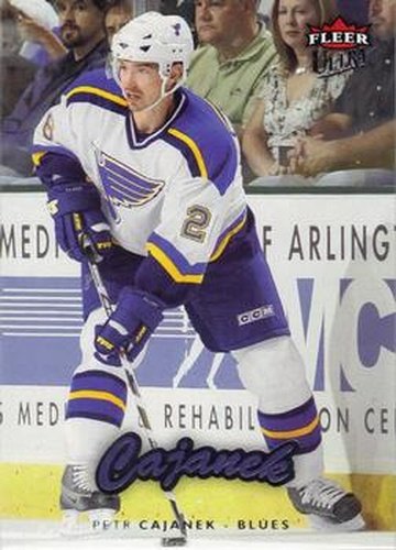 #172 Petr Cajanek - St. Louis Blues - 2006-07 Ultra Hockey