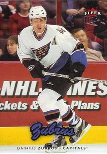 #198 Dainius Zubrus - Washington Capitals - 2006-07 Ultra Hockey