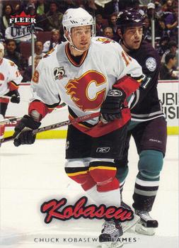 #30 Chuck Kobasew - Calgary Flames - 2006-07 Ultra Hockey