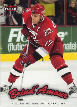 #41 Rod Brind'Amour - Carolina Hurricanes - 2006-07 Ultra Hockey