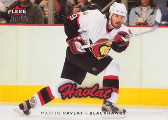 #45 Martin Havlat - Chicago Blackhawks - 2006-07 Ultra Hockey