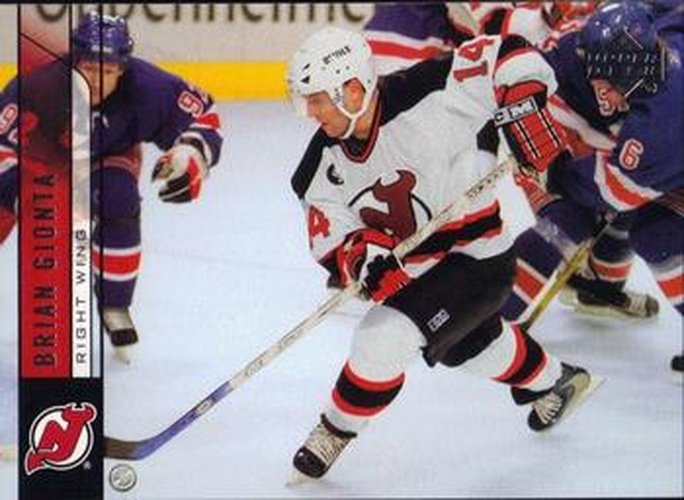 #115 Brian Gionta - New Jersey Devils - 2006-07 Upper Deck Hockey