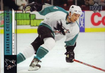 #166 Jonathan Cheechoo - San Jose Sharks - 2006-07 Upper Deck Hockey