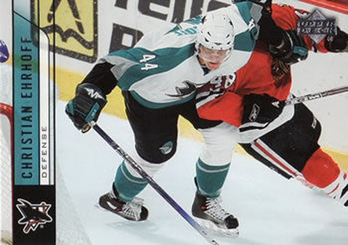 #167 Christian Ehrhoff - San Jose Sharks - 2006-07 Upper Deck Hockey