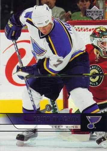 #168 Keith Tkachuk - St. Louis Blues - 2006-07 Upper Deck Hockey