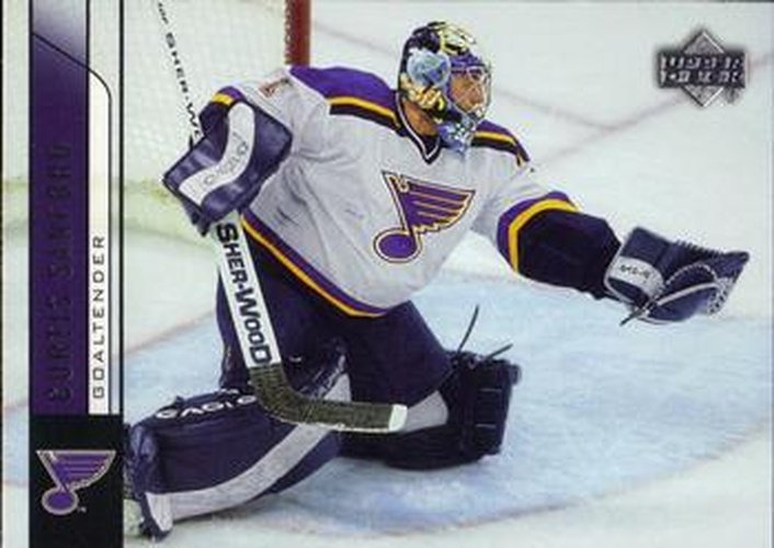 #170 Curtis Sanford - St. Louis Blues - 2006-07 Upper Deck Hockey