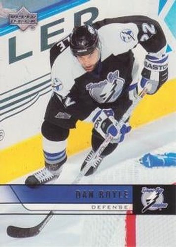 #176 Dan Boyle - Tampa Bay Lightning - 2006-07 Upper Deck Hockey