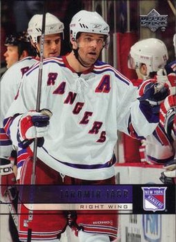 #200 Jaromir Jagr - New York Rangers - 2006-07 Upper Deck Hockey