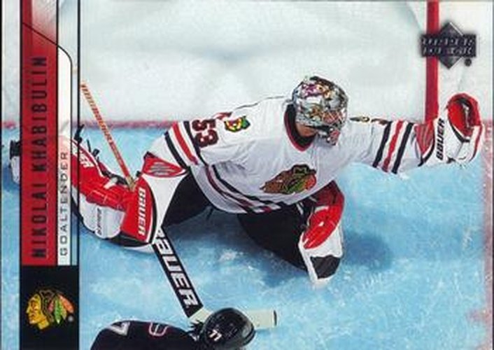 #45 Nikolai Khabibulin - Chicago Blackhawks - 2006-07 Upper Deck Hockey
