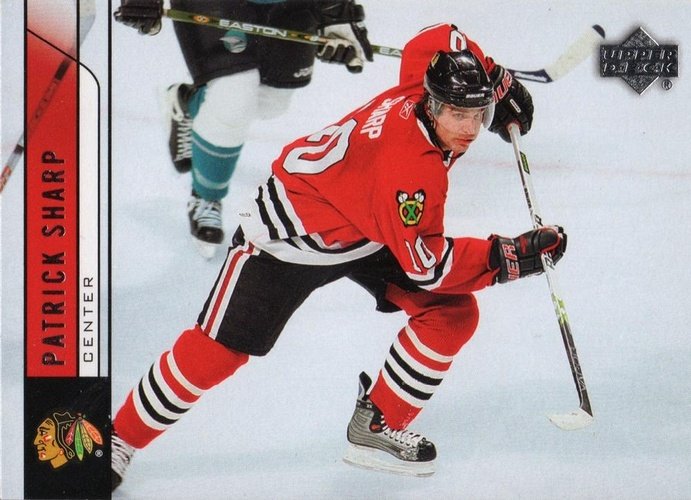 #47 Patrick Sharp - Chicago Blackhawks - 2006-07 Upper Deck Hockey