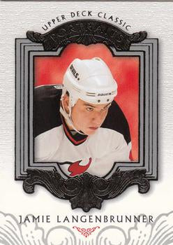 #57 Jamie Langenbrunner - New Jersey Devils - 2003-04 Upper Deck Classic Portraits Hockey