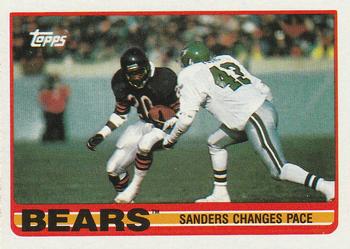 #57 Thomas Sanders - Chicago Bears - 1989 Topps Football