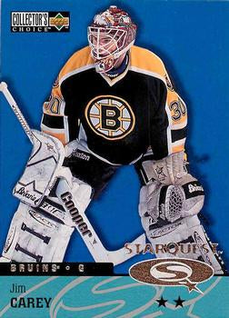 #SQ57 Jim Carey - Boston Bruins - 1997-98 Collector's Choice Hockey - StarQuest
