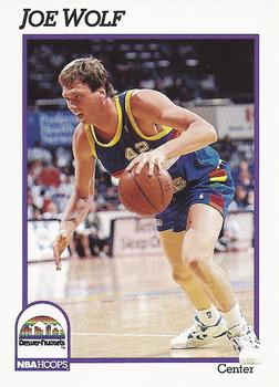 #57 Joe Wolf - Denver Nuggets - 1991-92 Hoops Basketball