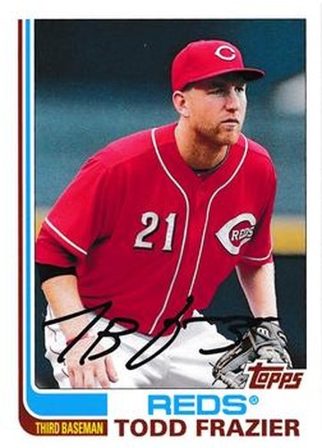 #57 Todd Frazier - Cincinnati Reds - 2013 Topps Archives Baseball