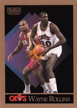 #57 Wayne Rollins - Cleveland Cavaliers - 1990-91 SkyBox Basketball