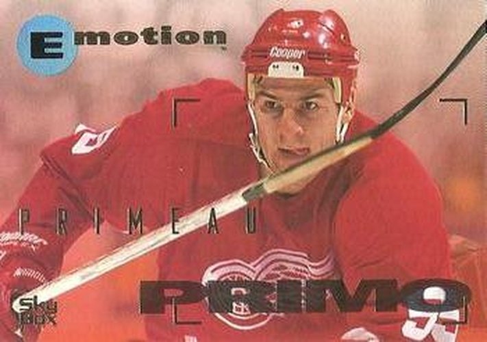 #57 Keith Primeau - Detroit Red Wings - 1995-96 SkyBox E-Motion Hockey
