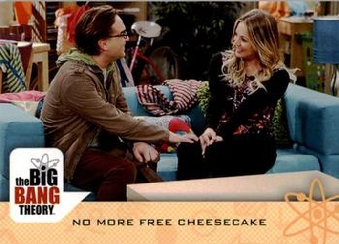 #57 No More Free Cheesecake - 2016 Cryptozoic The Big Bang Theory Seasons 6 & 7
