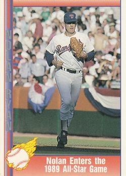#57 Nolan Enters the 1989 All-Star Game - Texas Rangers - 1991 Pacific Nolan Ryan Texas Express I Baseball