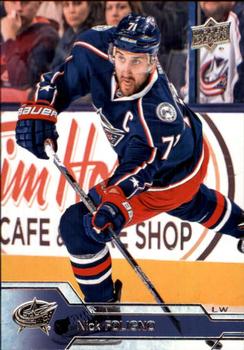 #57 Nick Foligno - Columbus Blue Jackets - 2016-17 Upper Deck Hockey