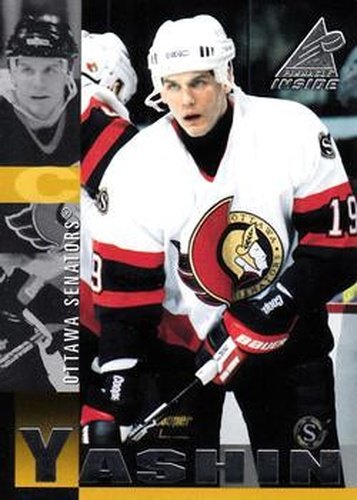 #57 Alexei Yashin - Ottawa Senators - 1997-98 Pinnacle Inside Hockey