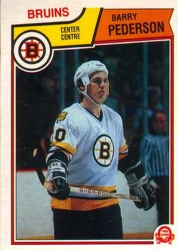 #57 Barry Pederson - Boston Bruins - 1983-84 O-Pee-Chee Hockey