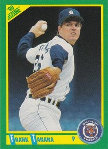 #57 Frank Tanana - Detroit Tigers - 1990 Score Baseball