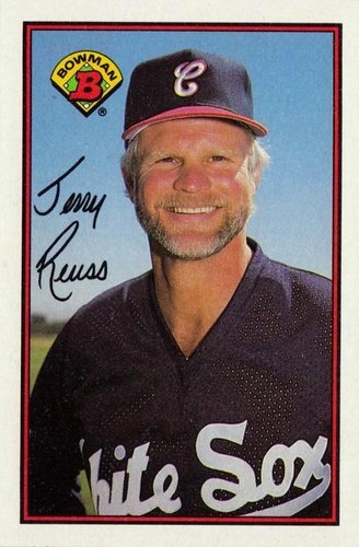 #57 Jerry Reuss - Chicago White Sox - 1989 Bowman Baseball