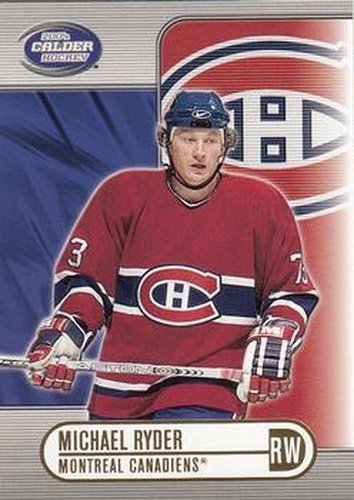#57 Michael Ryder - Montreal Canadiens - 2003-04 Pacific Calder Hockey