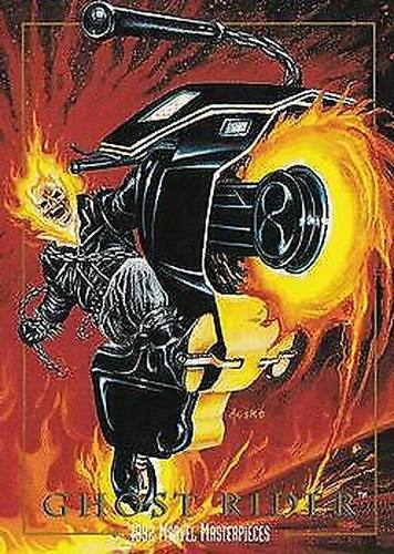 #37 Ghost Rider - 1992 SkyBox Marvel Masterpieces