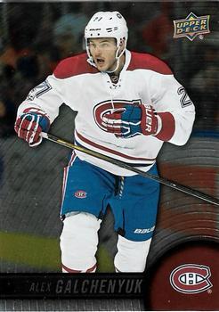 #57 Alex Galchenyuk - Montreal Canadiens - 2017-18 Upper Deck Tim Hortons Hockey
