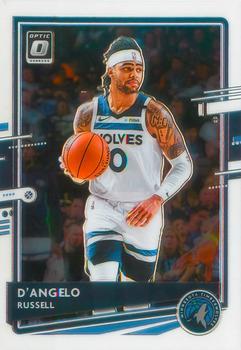 #57 D'Angelo Russell - Minnesota Timberwolves - 2020-21 Donruss Optic Basketball