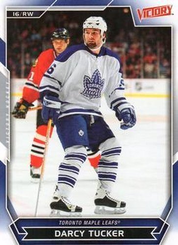 #57 Darcy Tucker - Toronto Maple Leafs - 2007-08 Upper Deck Victory Hockey