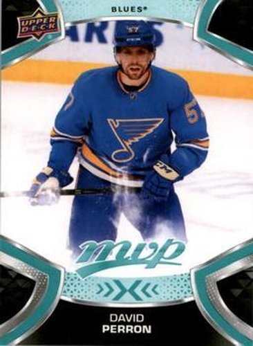 #57 David Perron - St. Louis Blues - 2021-22 Upper Deck MVP Hockey