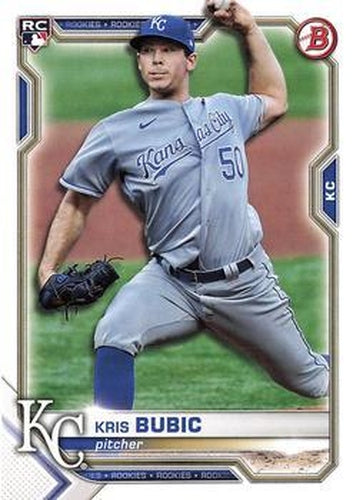 #57 Kris Bubic - Kansas City Royals - 2021 Bowman Baseball