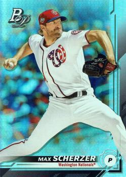 #57 Max Scherzer - Washington Nationals - 2019 Bowman Platinum Baseball