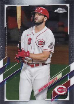 #57 Mike Moustakas - Cincinnati Reds - 2021 Topps Chrome Baseball