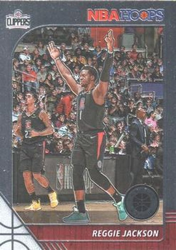 #57 Reggie Jackson - Los Angeles Clippers - 2019-20 Hoops Premium Stock Basketball