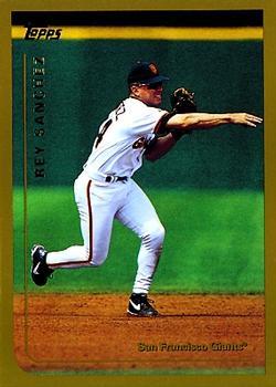 #57 Rey Sanchez - San Francisco Giants - 1999 Topps Baseball