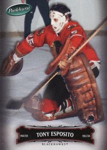 #57 Tony Esposito - Chicago Blackhawks - 2006-07 Parkhurst Hockey