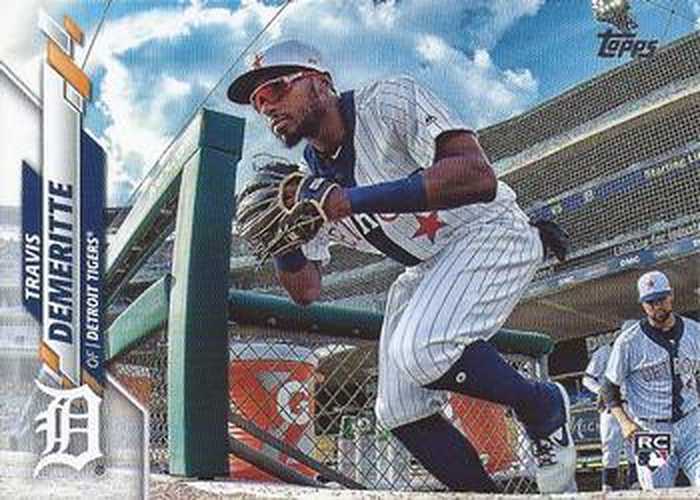 #57 Travis Demeritte - Detroit Tigers - 2020 Topps Baseball