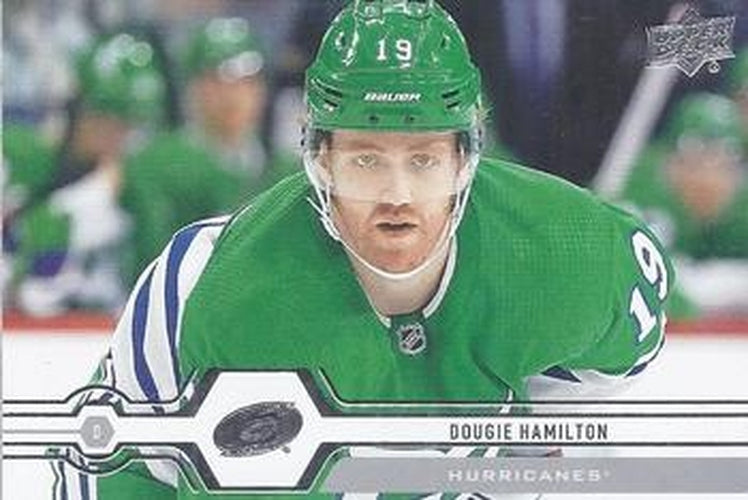 #57 Dougie Hamilton - Carolina Hurricanes - 2019-20 Upper Deck Hockey